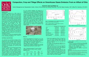 Compaction Crop and Tillage Effects on Greenhouse Gases