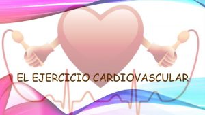 EL EJERCICIO CARDIOVASCULAR QU ES EL EJERCICIO CARDIOVASCULAR