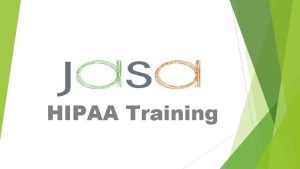 HIPAA Training What information is considered PHI Protected