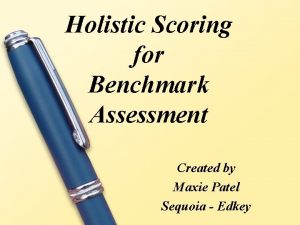 Holistic Scoring for Benchmark Assessment Created by Maxie