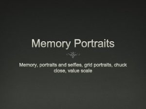 Memory Portraits Memory portraits and selfies grid portraits