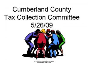 Cumberland County Tax Collection Committee 52609 Rick Vensel