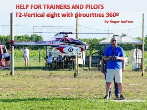 HELP FOR TRAINERS AND PILOTS F 2 Vertical