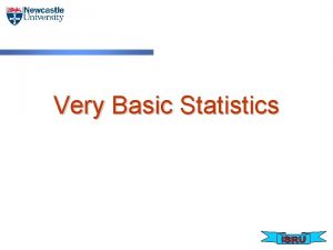 Very Basic Statistics Course Content Data Types Descriptive