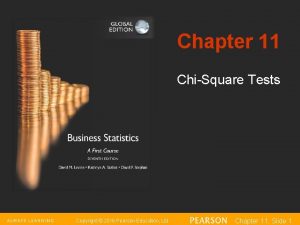Chapter 11 ChiSquare Tests Copyright 2016 Pearson Education