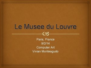 Le Musee du Louvre Paris France 9214 Computer