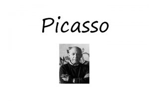 Picasso Perodo azul Entre 1901 y 1903 Pablo