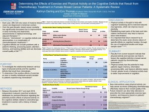 Determining the Effects of Exercise and Physical Activity