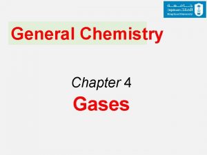 General Chemistry Chapter 4 Gases Substances That Exist
