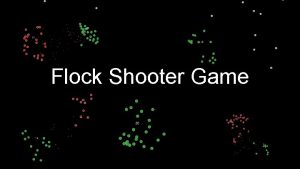 Flock Shooter Game Game Design High Level The