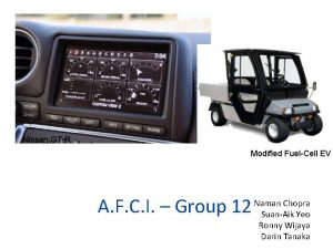 Nissan GTR Alumoline FuelCell Instrumentation Modified FuelCell EV