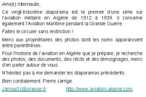 Amie Internaute Ce vingttroisime diaporama est le premier