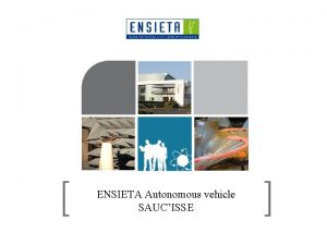 ENSIETA Autonomous vehicle SAUCISSE SAUC Interval Super Submarine