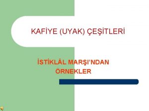 KAFYE UYAK ETLER STKL L MARINDAN RNEKLER 1