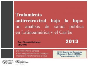 Tratamiento antirretroviral bajo la lupa un anlisis de