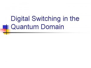 Digital Switching in the Quantum Domain Qubit Permutation