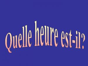 Quelle heure estil 11 12 1 2 10