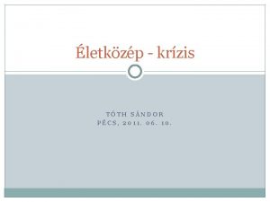 letkzp krzis TTH SNDOR PCS 2011 06 10