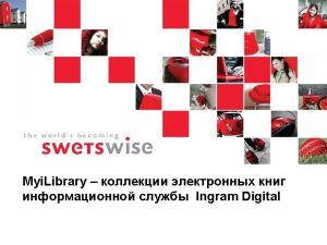 Myi Library Swets 2008 Confidential Copying and distribution