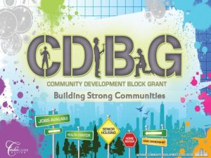 Building Strong Communities Community Development Block Grant CDBG
