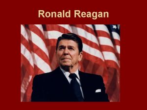 Ronald Reagan Two Views Liberal and Conservatives Liberals