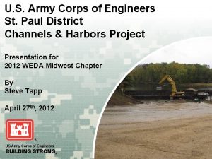 U S Army Corps of Engineers St Paul