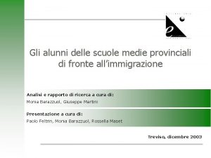 Gli alunni delle scuole medie provinciali di fronte