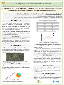 18 Congresso Nacional do Meio Ambiente Justia climtica