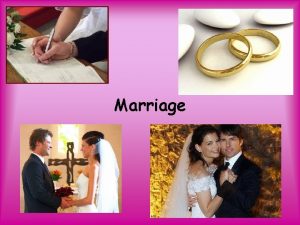 Marriage Definition Marriage has many definitions In Ireland