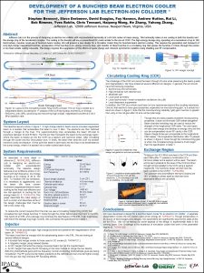 DEVELOPMENT OF A BUNCHED BEAM ELECTRON COOLER FOR