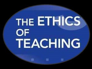 CODE OF ETHICS FOR PROFESSIONAL TEACHERS Pursuant to
