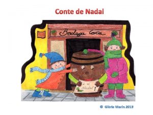 Conte de Nadal Glria Marn 2013 Prleg Aquest