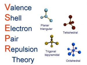 Valence Shell Electron Pair Repulsion Theory Planar triangular