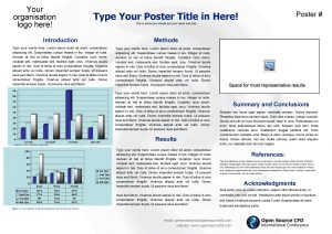 Your organisation logo here Poster Type Your Poster