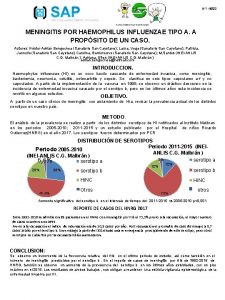 N 4593 MENINGITIS POR HAEMOPHILUS INFLUENZAE TIPO A