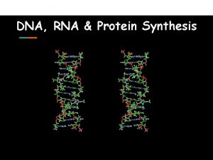 DNA RNA Protein Synthesis DNA ENGAGE EXPLORE DNA