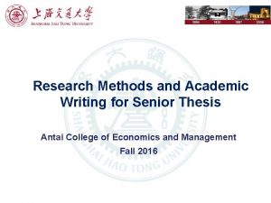 1896 1920 1987 Research Methods and Academic Writing