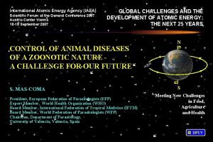 International Atomic Energy Agency IAEA Z Scientific Forum
