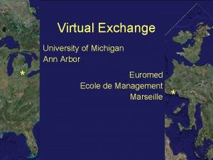 Virtual Exchange University of Michigan Ann Arbor Euromed