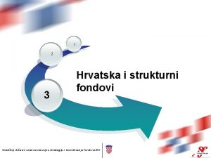 1 2 3 Hrvatska i strukturni fondovi Sredinji