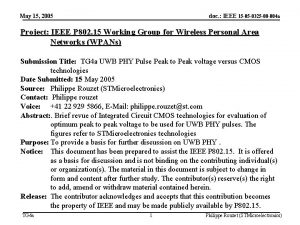 May 15 2005 doc IEEE 15 05 0325