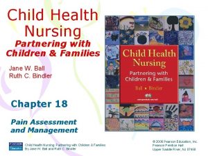 Child Health Nursing Partnering with Children Families Jane