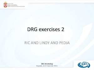 DRG exercises 2 RIC AND LINDY AND PEDJA