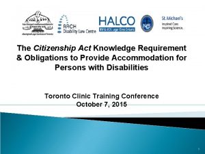 The Citizenship Act Knowledge Requirement Obligations to Provide