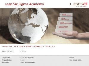 Lean Six Sigma Academy TEMPLATE LEAN DMAIC PRAKTIJKPROJECT