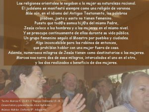 Las religiones orientales le negaban a la mujer