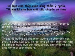 bn cm thy cuc sng thm ngha Ti