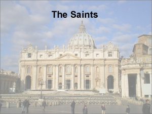 The Saints 946 959 Communion of Saints St