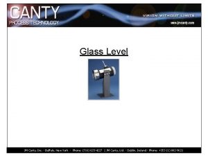 Glass Level JM Canty Inc Buffalo New York