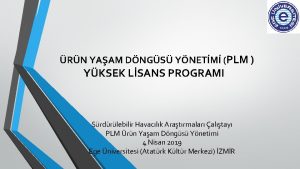 RN YAAM DNGS YNETM PLM YKSEK LSANS PROGRAMI